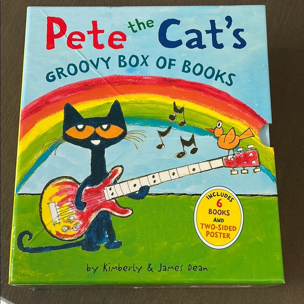 Pete the Cat's Groovy Box of Books